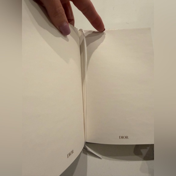 Dior White and Gold Patterned NIB - Picture 5 of 7